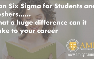 Lean six sigma for students and freshers