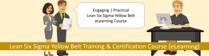 Lean six sigma yellow belt training and certification course