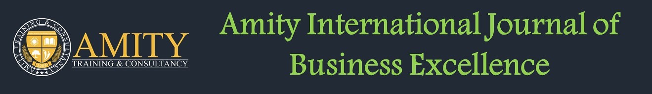 Amity international journal of business excellence