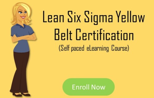 Lean six sigma yellow belt certification