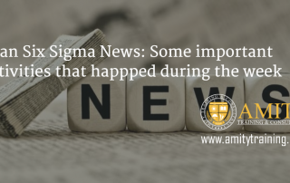 Lean six sigma news some important activities that happened for the week november 30, 2015